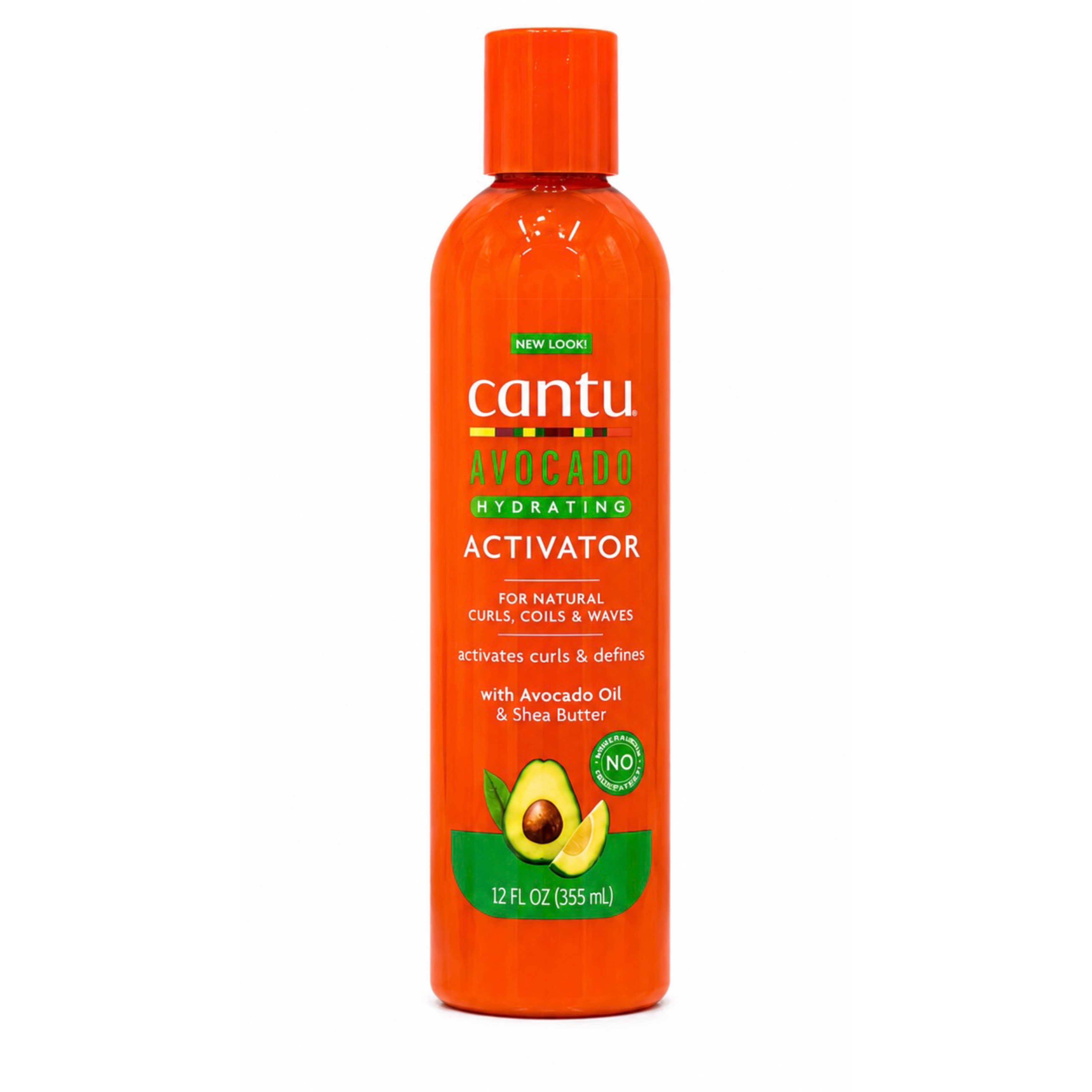کرم اکتیویتور فر مو اووکادو کنتو Cantu Avocado Activator آبرسان و تقویت‌کننده مناسب برای موهای فر حجم ۳۵۵ میلی لیتر