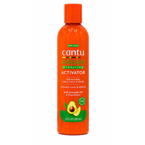 کرم اکتیویتور فر مو اووکادو کنتو Cantu Avocado Activator آبرسان و تقویتکننده مناسب برای موهای فر حجم ۳۵۵ میلی لیتر