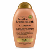 شامپو او جی ایکس مدل Brazilian Keratin Smooth (کراتین برزیلی) ضد وز و صافکننده مو حجم 385 میلی لیتر
