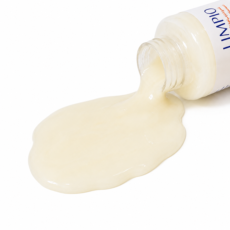 شامپو بدن کرمی لیمپیو مدل Ice Cream Essence با پروتئین و رایحه نارگیل 400 میلیلیتر
