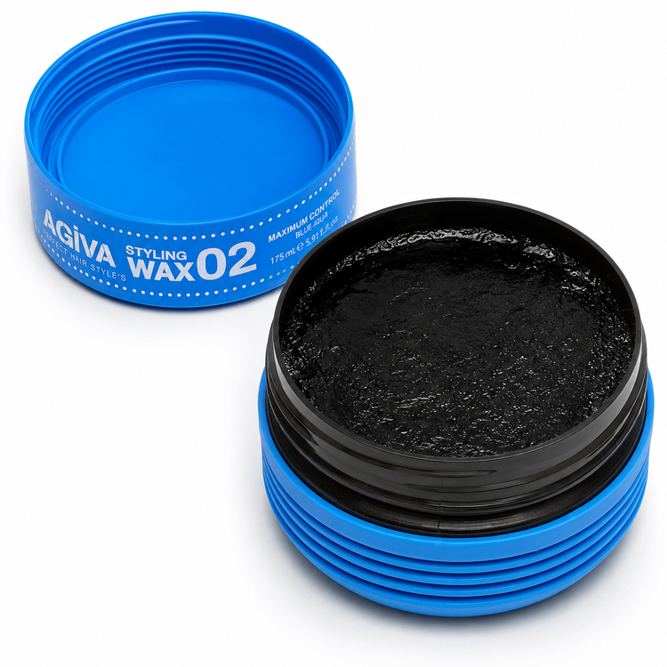 واکس مو آگیوا مدل Styling Wax 02 آبی حجم ۱۷۵ میلی لیتر