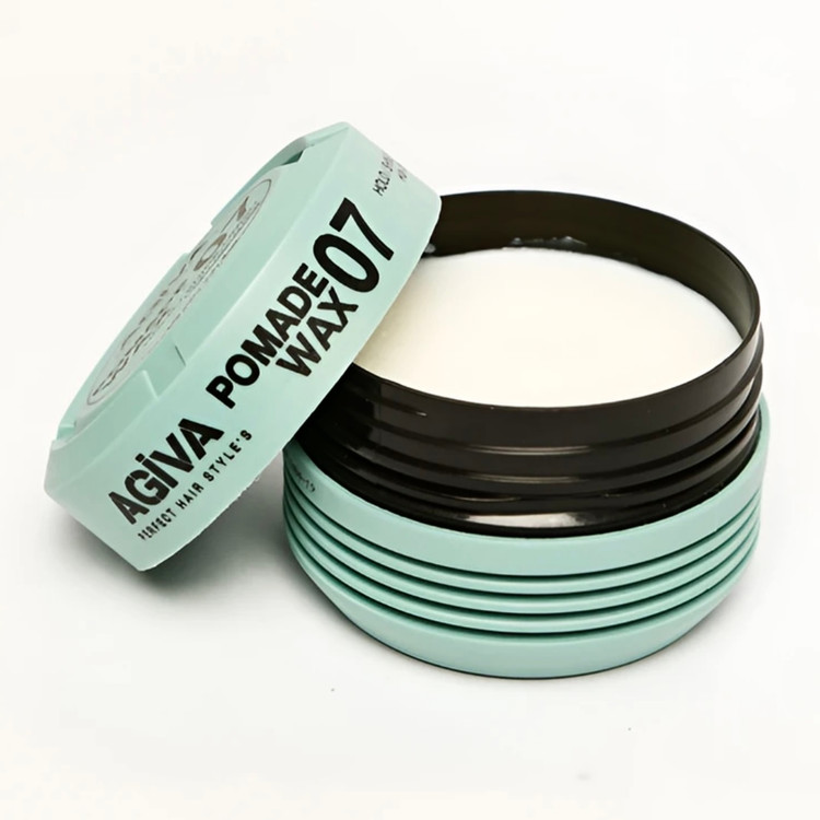 واکس مو آگیوا مدل Pomade Wax 07 حالتدهنده و براقکننده مو حجم ۱۷۵ میلی لیتر