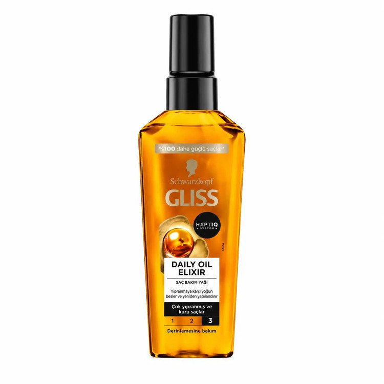 روغن مو گلیس مدل Daily Oil Elixir حجم 75 میلیلیتر