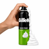 فوم اصلاح ژیلت مدل Shave Foam با رایحه لیمو حجم 200 میلیلیتر