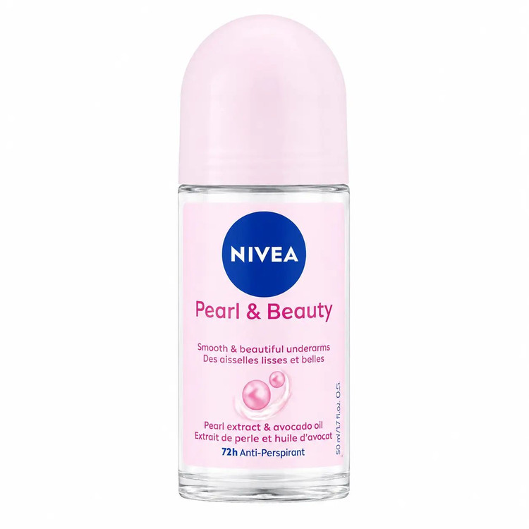 مام رول ضدتعریق زنانه نیوا Pearl & Beauty مروارید و زیبایی حجم ۵۰ میلیلیتر
