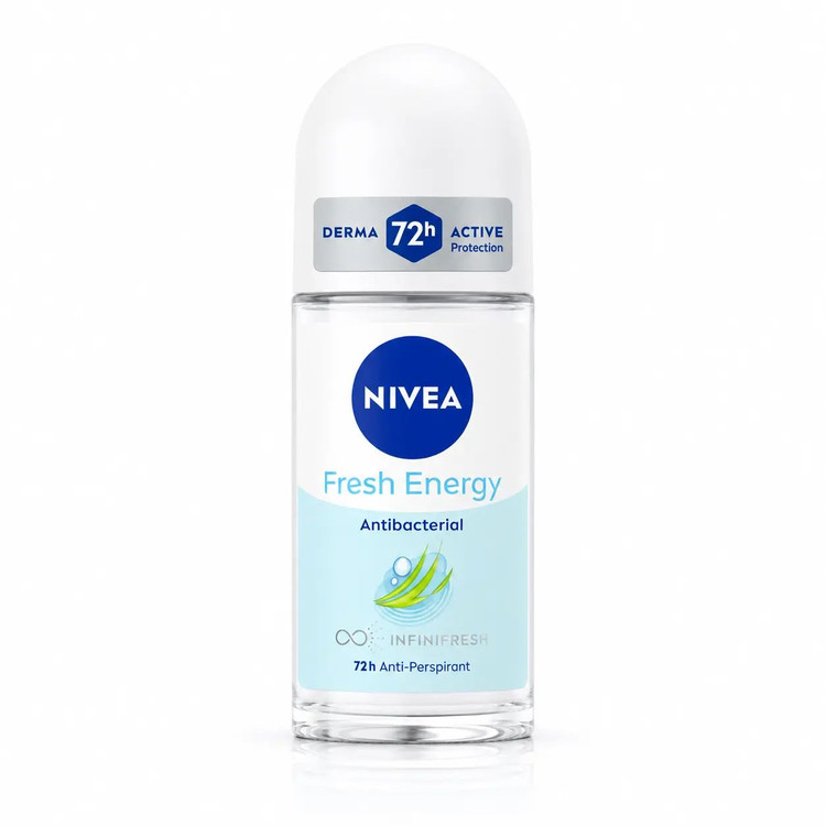 مام رول ضدتعریق زنانه نیوا Fresh Energy فرش انرژی حجم ۵۰ میلیلیتر