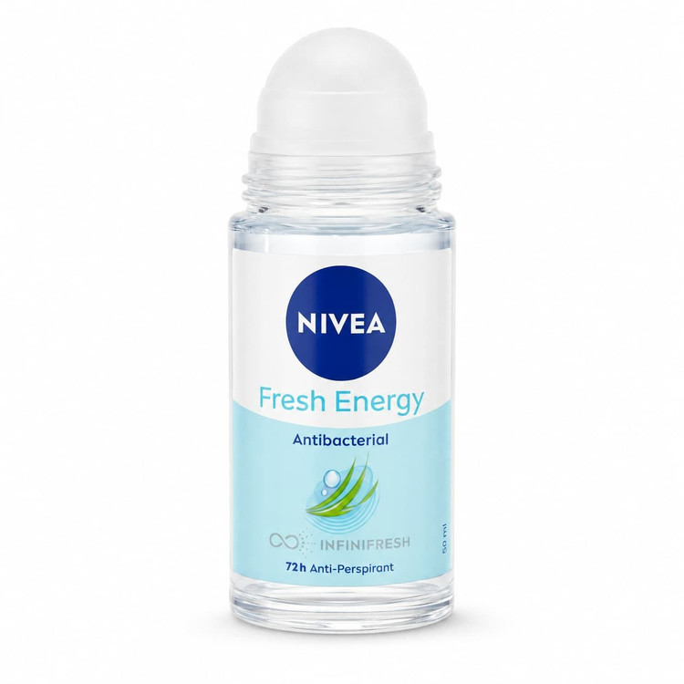 مام رول ضدتعریق زنانه نیوا Fresh Energy فرش انرژی حجم ۵۰ میلیلیتر