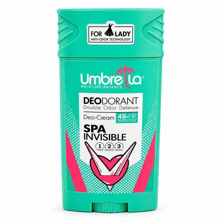 مام استیک ضد تعریق زنانه آمبرلا SPA Invisible حجم 90 میلیلیتر
