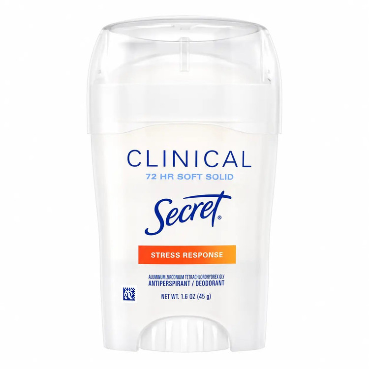 مام استیک ضد تعریق زنانه سکرت Clinical Strength Stress Response حجم 45 گرم