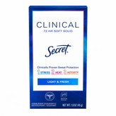 مام استیک ضد تعریق زنانه سکرت Clinical Strength Light & Fresh حجم 45 گرم
