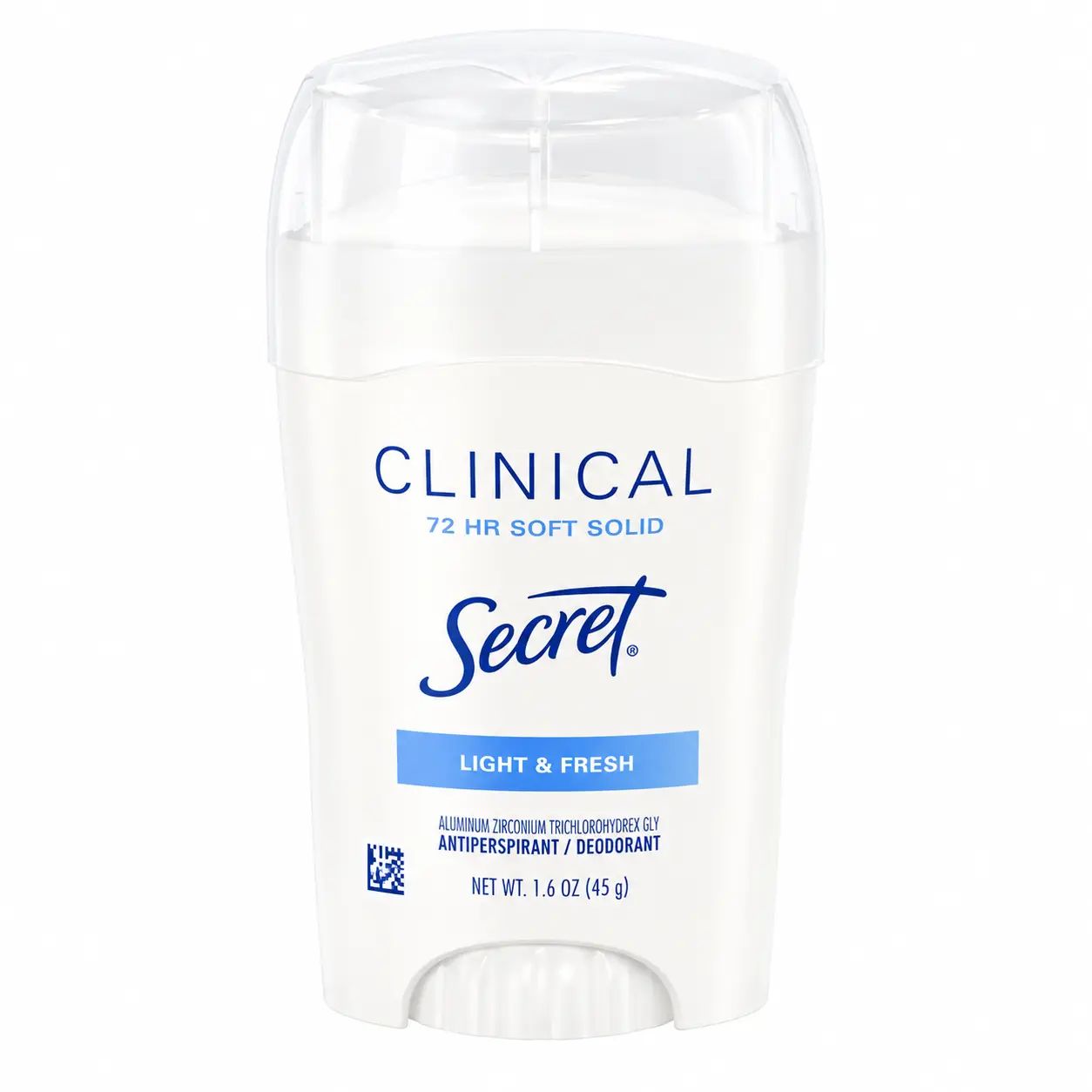مام استیک ضد تعریق زنانه سکرت Clinical Strength Light & Fresh حجم 45 گرم