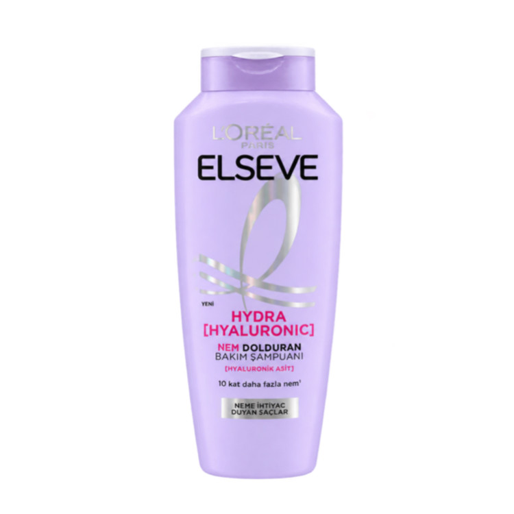 شامپو لورآل پاریس السیو Hydra Hyaluronic آبرسان و حجمدهنده مو ۴۰۰ میلیلیتر
