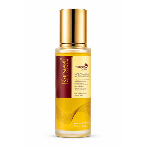 روغن موی ماکا پاور کارسل Maca Essence Oil ترمیمکننده و تقویتکننده موهای آسیبدیده ۵۰ میلیلیتر