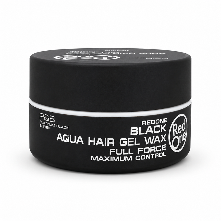 واکس ژل مو ردوان مدل Black Aqua Hair Gel Wax Full Force قدرت نگهدارندگی بالا و کنترل حداکثری