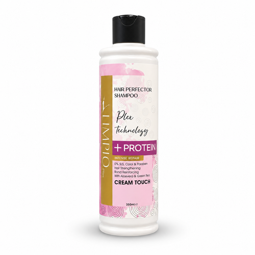شامپو ترمیمکننده و پروتئینه لیمپیو مدل Hair Perfector Plex Technology حجم 350 میلیلیتر