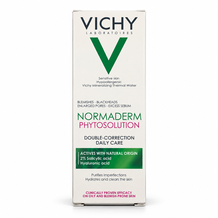 کرم مرطوبکننده و آبرسان ضدجوش ویشی نورمادرم فیتوسلوشن (Vichy Normaderm Phytosolution)
