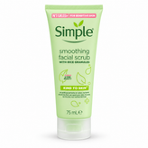 اسکراب صورت سیمپل مدل Smoothing Facial Scrub با دانههای برنج حجم 75 میلیلیتر