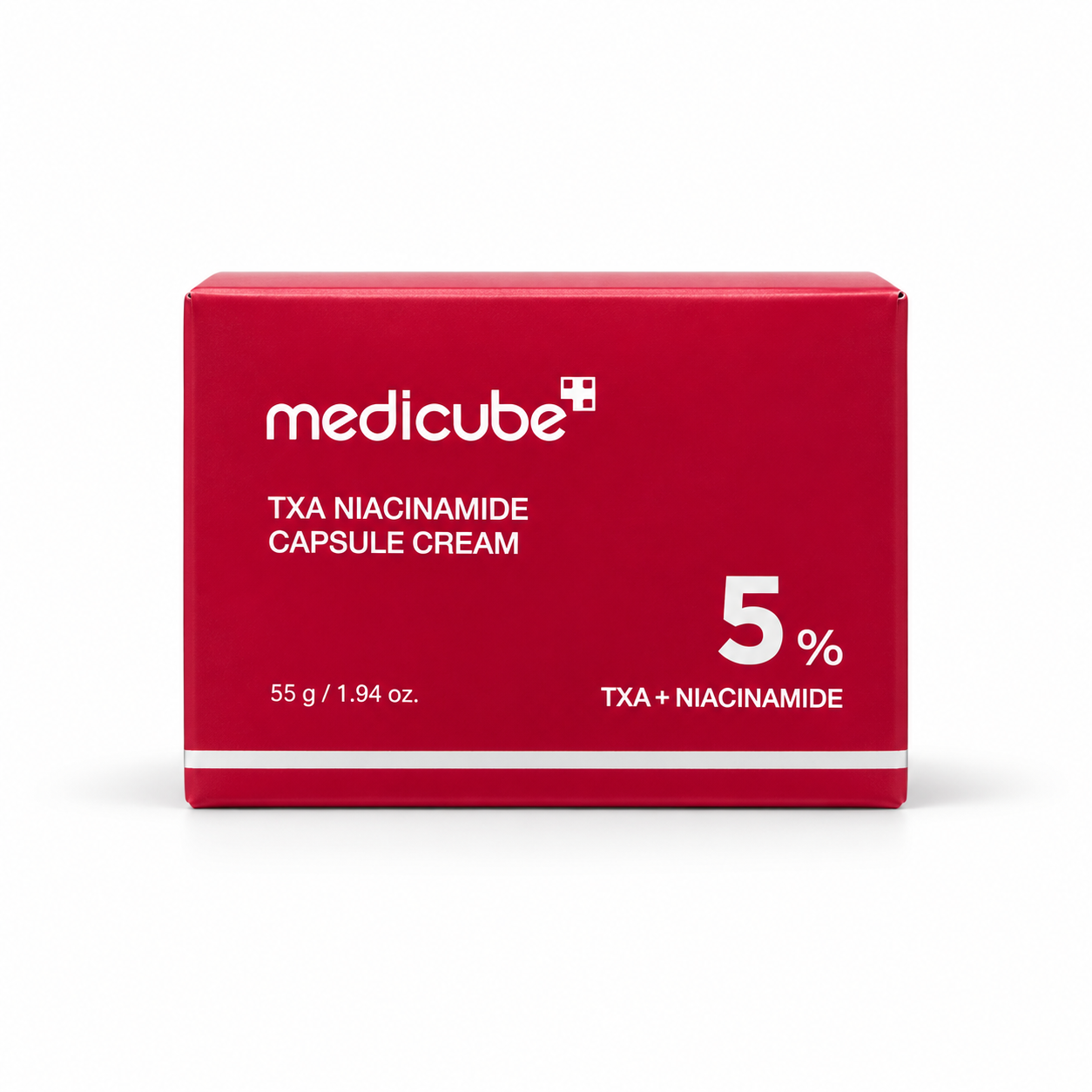 کرم کپسولی روشن‌کننده و ضد لک مدیکیوب TXA نیاسینامید 5% وزن 55 گرم