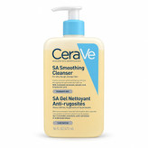 ژل شستشوی لایهبردار سراوی CeraVe SA Smoothing Cleanser حجم 473 میلیلیتر