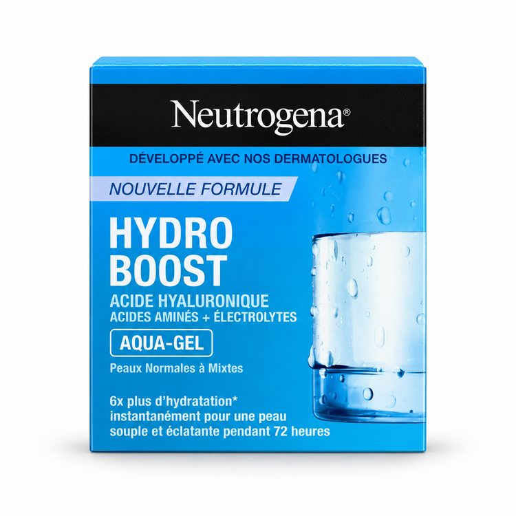 ژل آبرسان نوتروژینا Hydro Boost Aqua Gel مناسب پوست نرمال تا مختلط حجم 50 میلیلیتر